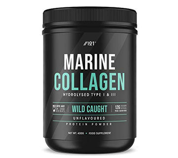Marine Collagen Powder Supplement - 400g - Wild-Caught Canadian Marine Collagen - Unflavoured - Types 1 & 3 Hydrolysed Collagen ALPHA01 Au supplements