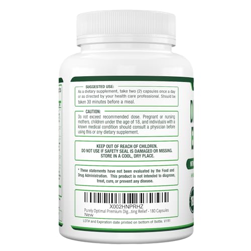 Purely Optimal Premium Digestive Enzymes Plus Prebiotics & Probiotics - for Better Digestio Purely Optimal Au supplements