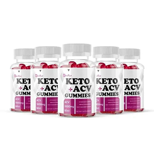 (Official 5 PACK) ProFast Keto ACV Gummies, Pro Fast Keto ACV Gummies Advanced Weight Max-BioAU supplements