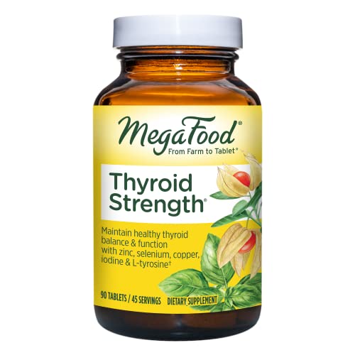 MegaFood Thyroid Strength - Mineral Supplement - Thyroid Support for Women MegaFoodAU supplements