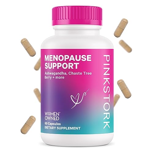 Pink Stork Menopause Supplements for Women with Ashwagandha and Black Cohosh Pink StorkAU supplements