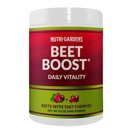 BEET BOOST for Stamina by NutriGardens - Increase Endurance & Circulation – Concentrated Beet Boost uk supplements
