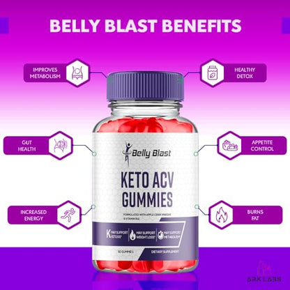 (2 Pack) Belly Blast Keto, Belly Blast Keto Gummies, Belly Blast Keto ACV Gummies Advanced Ark LabsUS supplements