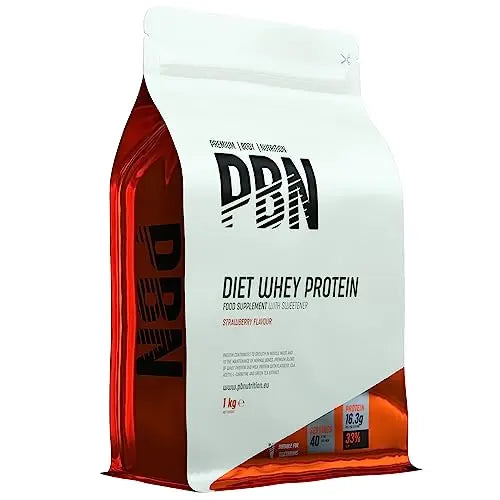 PBN - Premium Body Nutrition Diet Whey Strawberry 1kg Pouch Premium Body NutritionAU supplements
