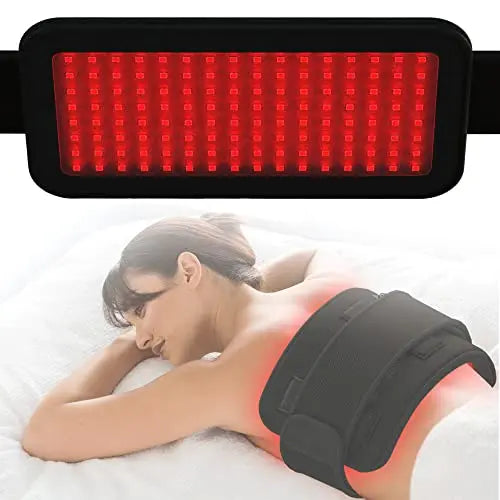Red Light Therapy Belt, Infrared Light Therapy Wrap Red Light Therapy Device for Body, Pain Relief JitesyAU supplements