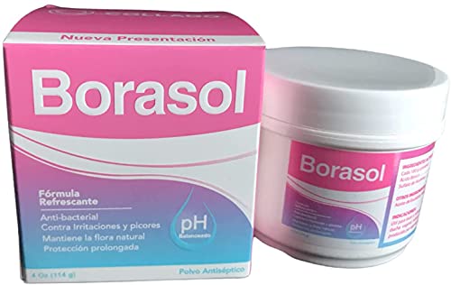Borasol Antiseptic Powder Refreshing Deodorant and Vaginal Wash 4 OZ FQQF Au supplements