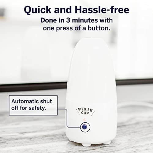 Pixie Menstrual Cup & Disc Steamer Sterilizer - Ranked 1 for The Best Steamer - Kills 99.9% of Germs Pixie Cup Au supplements