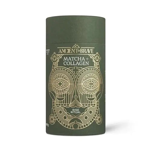 Ancient + Brave Matcha + Collagen 150g Tub - Lion's Mane Mushroom Powder Supplement Ancient + BraveAU supplements
