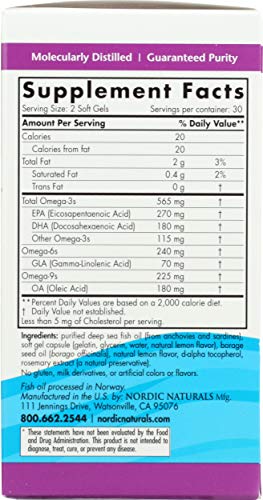 Omega Complete Lemon Nordic Naturals Au supplements