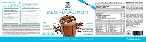 Yes You Can! Complete Meal Replacement - 15 Servings, 20g of Protein, 0g Added Sugars Yes You Can! Au supplements