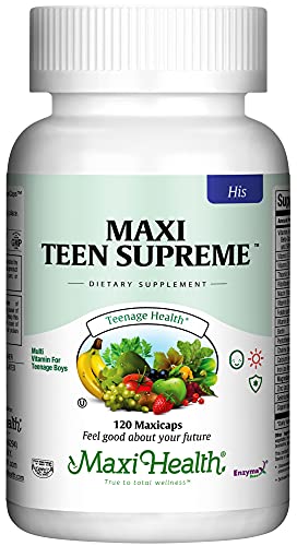 Maxi Health Teen Supreme HIS Vitamins for Teen Boys (120) - Teen Multivitamin for Young Maxi Health Au supplements