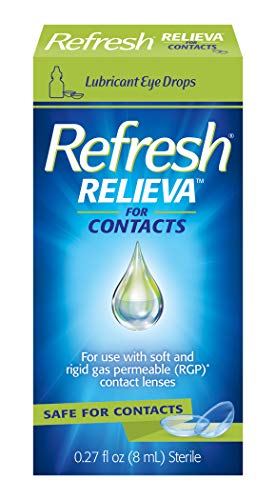 Refresh Relieva for Contacts Lubricant Eye Drops, 0.27 Fl Oz Sterile Refresh Au supplements