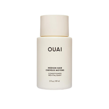 OUAI Medium Conditioner Travel Size - Hydrating Hair Conditioner with Coconut Oil, Babassu Oil, and Keratin - Strengthens, Repairs and Adds Shine - Paraben and Phthalate Free Hair Care Products (3 Oz) OUAI Au supplements