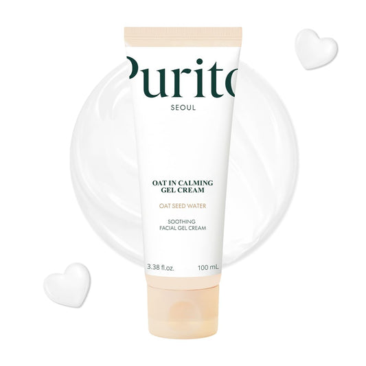 PURITO Oat In Calming Gel Cream, Non-Comedogenic, 77% Oat Seed Water Lightweight Water-Gel Face Moisturizer PURITOUS supplements