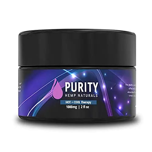 Purity Hemp Naturals HOT & COOL Hemp Cream — 1,000mg Hemp Oil Extract, Dual Warming & Cooling Sensation, Fast Absorbing Non-Greasy Formula, Made in USA — 2 Fl Oz Purity Hemp NaturalsAU supplements