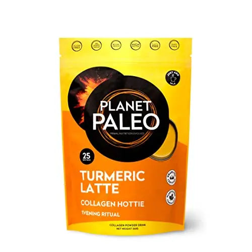 Planet Paleo Pure Collagen - Turmeric Latte (260g, 25 Servings) Planet PaleoAU supplements
