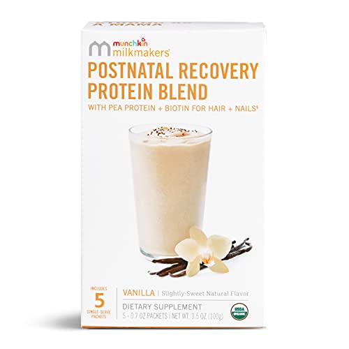 Munchkin Milkmakers Postnatal Recovery Protein Powder with Pea Protein, Lactation Munchkin Au supplements