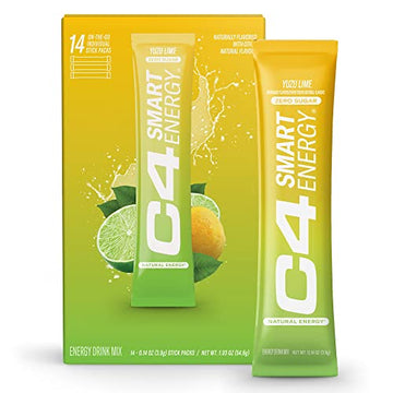 C4 Smart Energy Powder Stick Packs - Sugar Free Performance Fuel & Nootropic Brain Cellucor Au supplements