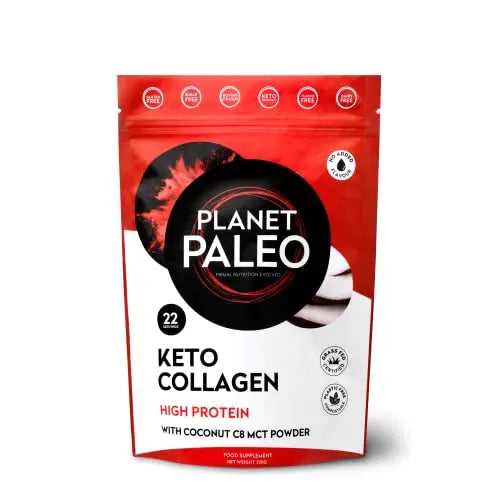 Planet Paleo Keto Collagen Powder (220g, 22 Servings) - Grass-Fed, High Protein Planet PaleoAU supplements