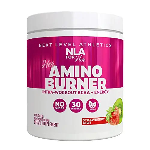 Her Thermogenic Amino Women's Pre Post & Intra Workout Booster (Strawberry Kiwi,30 Servings) NLA for Her uk supplements