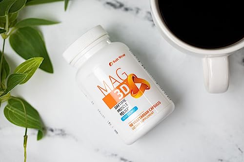 SaltWrap Mag 3D – Daytime (Non-Drowsy) Leg Cramp & Muscle Relief Support - Natural SaltWrapUS supplements