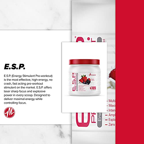 Metabolic Nutrition | ESP - Stimulating Pre Workout, Pre Intra Workout Supplement | Energy Metabolic Nutrition Au supplements