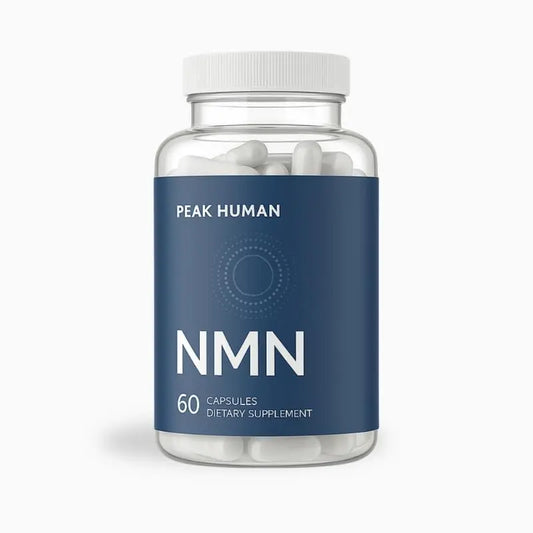 Peak Human Beta-NMN | Beta Nicotinamide Mononucleotide NAD+ Precursor - Advanced Cellular Energy & Longevity - Promotes Vitality, Metabolic Function & Focus - Non-GMO, Vegan Capsules - 60 Count Peak HumanAU supplements