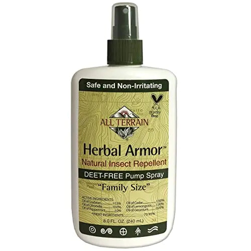 All Terrain Herbal Armor Natural Insect Repellent, DEET-FREE Pump Spray All TerrainAU supplements