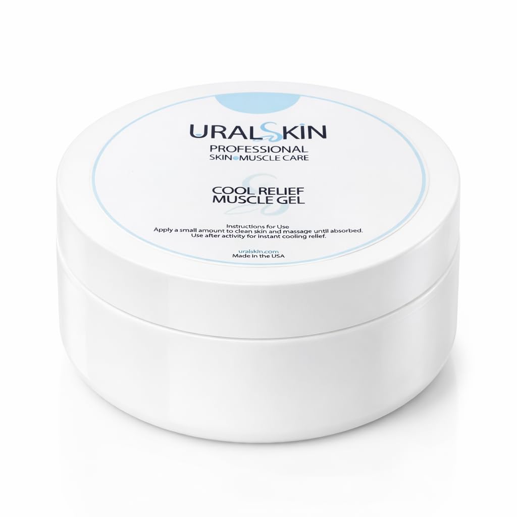URALSKIN Cooling Muscle Gel – Fast-Drying, Non-Greasy Gel for Body, 4 oz (113 g) UralSkin Au supplements