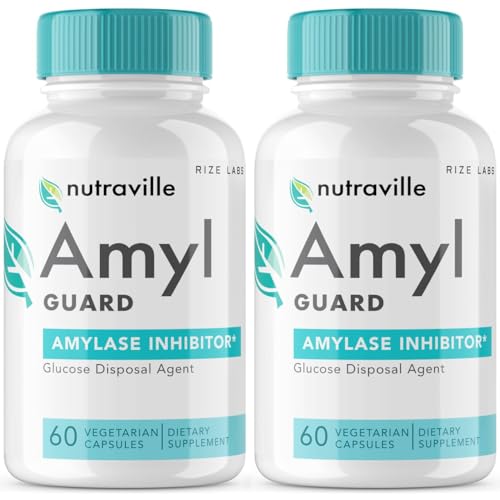 rize labs (2 Pack Nutraville Amyl Guard Dietary Supplement, Nutraville Amyl Guard Weight rize labsAU supplements