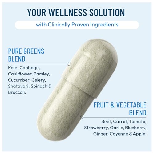 NUU3 Nature’s Superfuel Provides Daily Nutritional Support for Immunity, Wellness, Active Lifestyle & Well-Being - Vitamins Minerals & Antioxidants - 120 Capsules NUU3 Au supplements