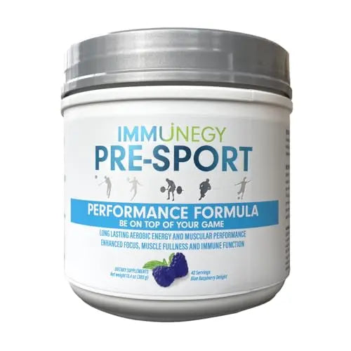IMMUNEGY - PRE-Sport Performance Pre-Workout Formula (Blue Raspberry Delight) IMMUNEGY uk supplements