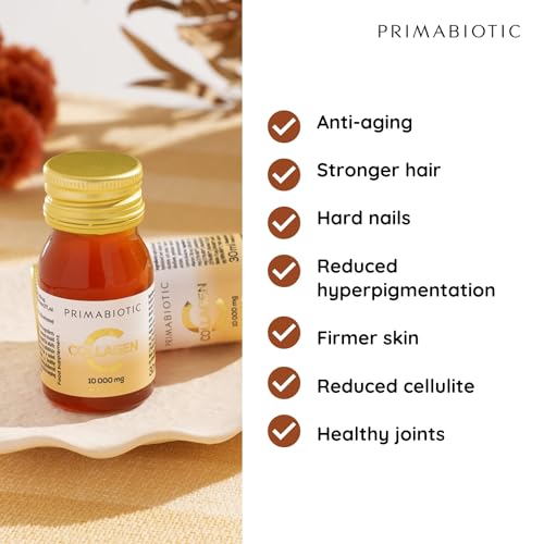 Primabiotic Collagen - Collagen Pack 30 Bottles 30 ml - High Collagen Content [10,000 mg] PRIMABIOTIC Au supplements