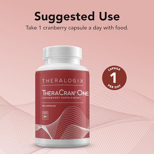 Theralogix TheraCran One Cranberry Capsules - 90-Day Supply - Cranberry Supplement Theralogix Au supplements