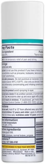 Monistat Instant Itch Relief Spray for Women, Maximum Strength Feminine Itch Care, 2 oz (Pack of 2) Monistat Au supplements