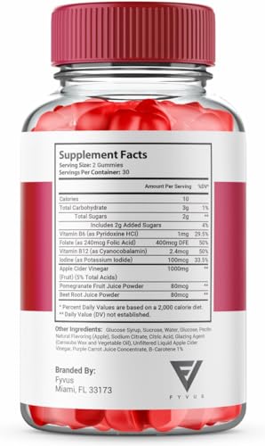 (2 Pack) Biofuel Keto ACV Gummies, Biofuel Keto ACV Gummies Advanced Weight Loss FyvusUS supplements