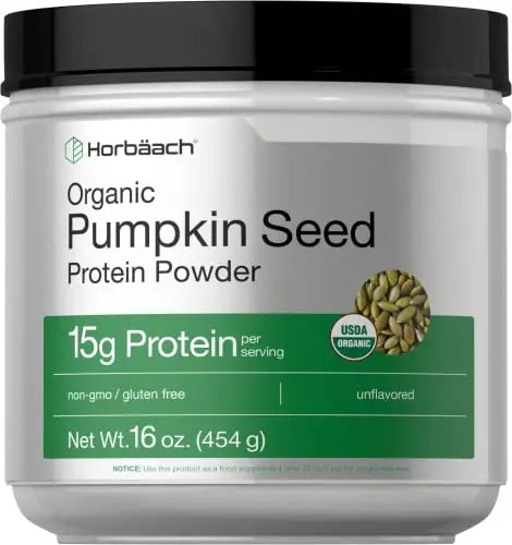 Pumpkin Seed Protein Powder Organic | 16 oz | Vegetarian, Gluten Free, and Non-GMO HorbäachAU supplements