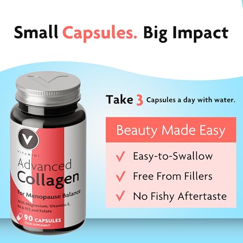 Premium Advanced Collagen Capsules for Menopause and Perimenopause V Vitamini Au supplements