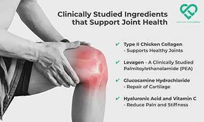 Love Life Supplements Joint Support with Levagen® (Palmitoylethanolamide) + UC-II® LOVE LIFE SUPPLEMENTSAU supplements