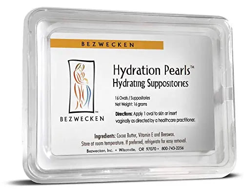 Bezwecken – Hydration Pearls Oval Suppositories – 16 Oval Suppositories – Professionally Formulated BezweckenAU supplements