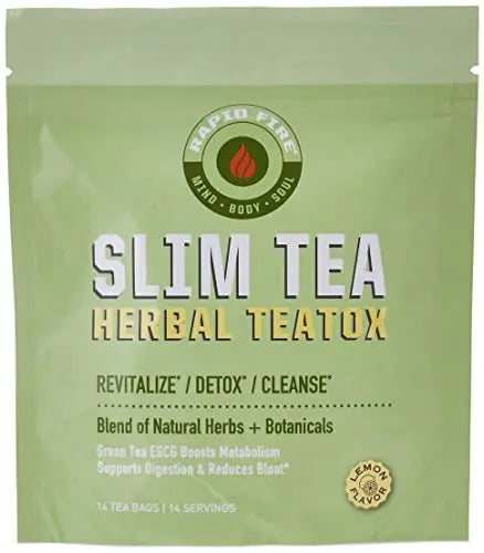 Rapid Fire Slim Tea 14 Day Herbal Teatox, Blend of Natural Herbs and Botanicals, Supports Healthy SNSAU supplements