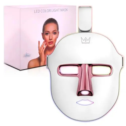 Red Light Therapy M-Ask Red Light Facial M-Ask Red Light Therapy for Face 7-1 Colors Light for Face Home Use LORICKAU supplements