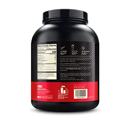 Optimum Nutrition Gold Standard 100% Whey Protein Powder, Banana Cream, 5 Pound Optimum Nutrition Au supplements