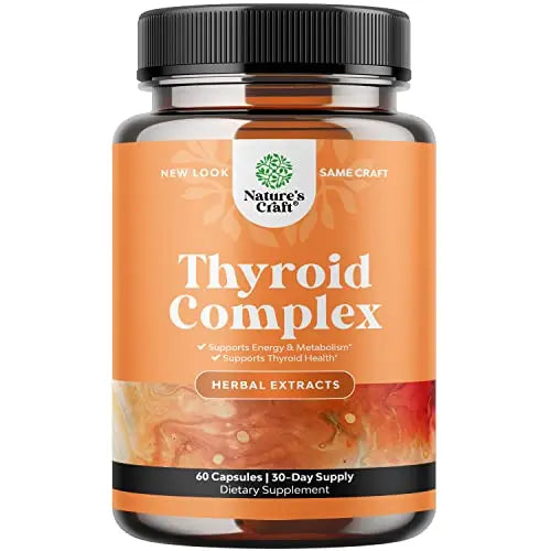 Pure Thyroid Support Supplement for Women - Thyroid Support for Weight Loss Mood Natures CraftAU supplements