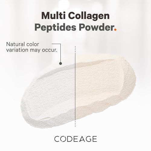 Code Age Multi-Collagen Protein Powder Hydrolyzed 20Oz All-in-One Super Bone Broth Codeage Au supplements