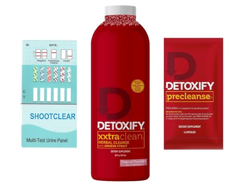 Shootclhear - Detoxify xxtraclean Detox Drink -20 0z- Herbal Precleanse Pills, 6 Panel Test Shootclhear Au supplements