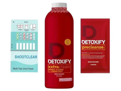 Shootclhear - Detoxify xxtraclean Detox Drink -20 0z- Herbal Precleanse Pills, 6 Panel Test ShootclhearAU supplements