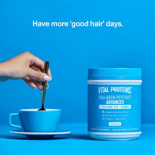 Vital Proteins Collagen Peptides Powder with Hyaluronic Acid and Vitamin C, Unflavored Vital Proteins Au supplements