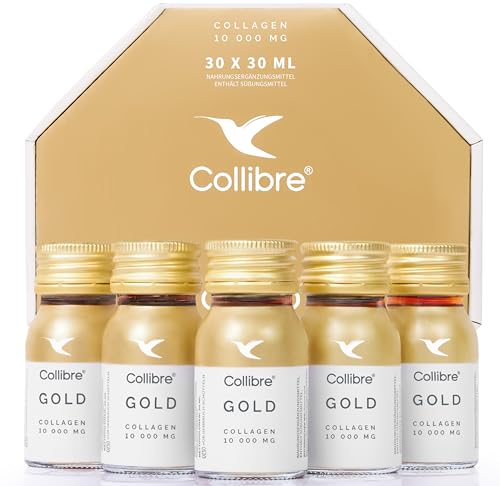 Collibre® Collagen Gold 10000mg 15 x 30ml Strong Liquid Drink Collibre Au supplements