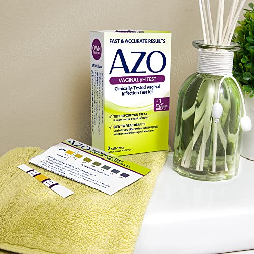 AZO Vaginal pH Test Kit, Clinically-Tested Vaginal Infection Test Kit, Fast & Accurate Results AZO Au supplements